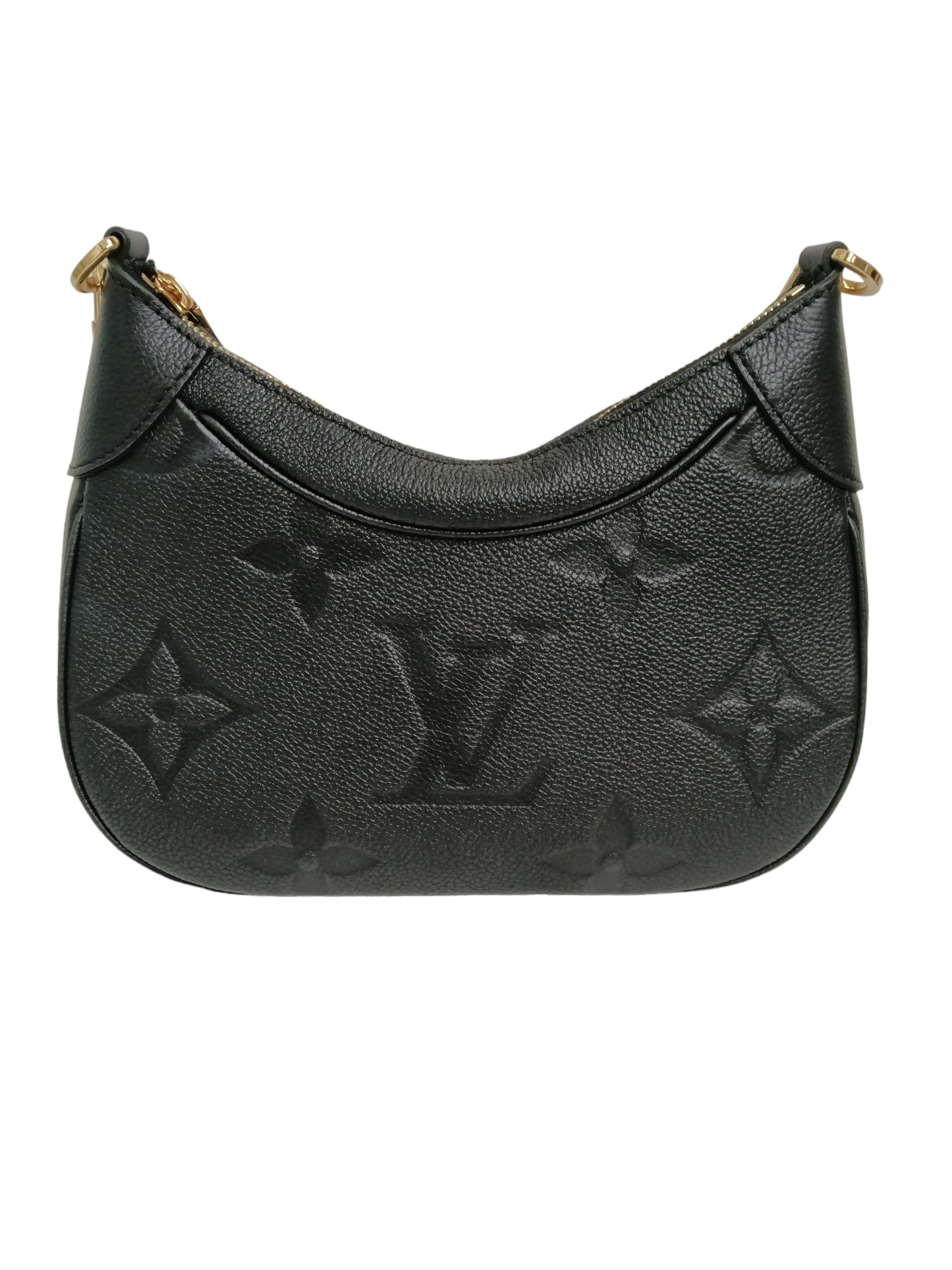 LOUIS VUITTON MONOGRAM EMPREINTE RFID BAGATELLE BLACK M46002