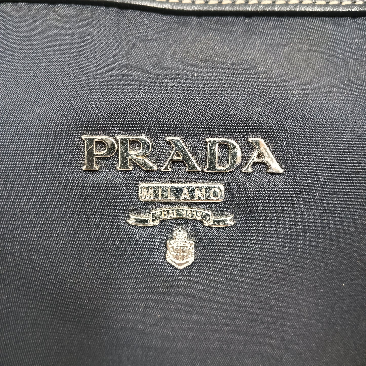 PRADA 2WAY Bag 1BB912 Navy 197/B Nylon
