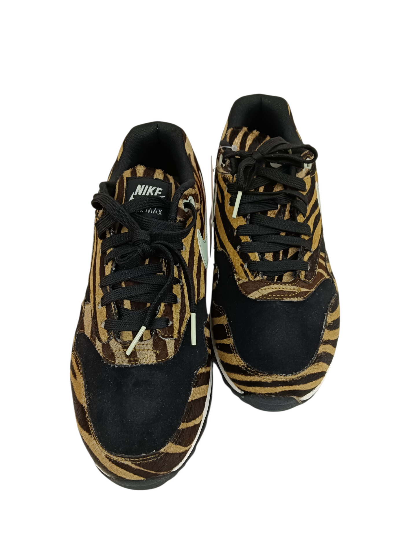 NIKE Sneaker 8.5us DH1301-800 Mens Black And Orange AIR MAX 1 G NRG