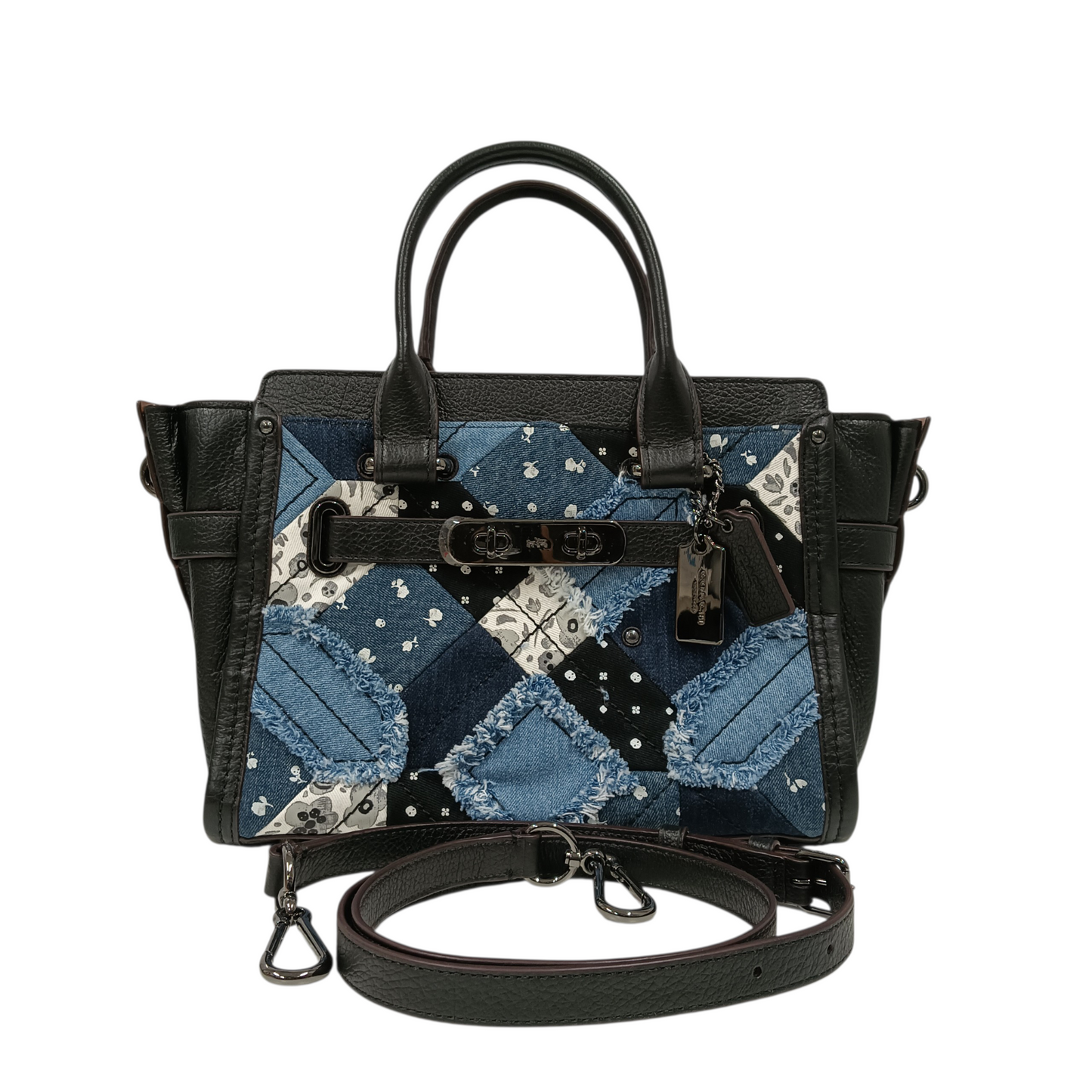 COACH 2WAY Bag 38075 Blue And Black