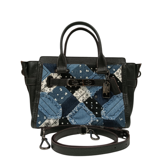 COACH 2WAY Bag 38075 Blue And Black