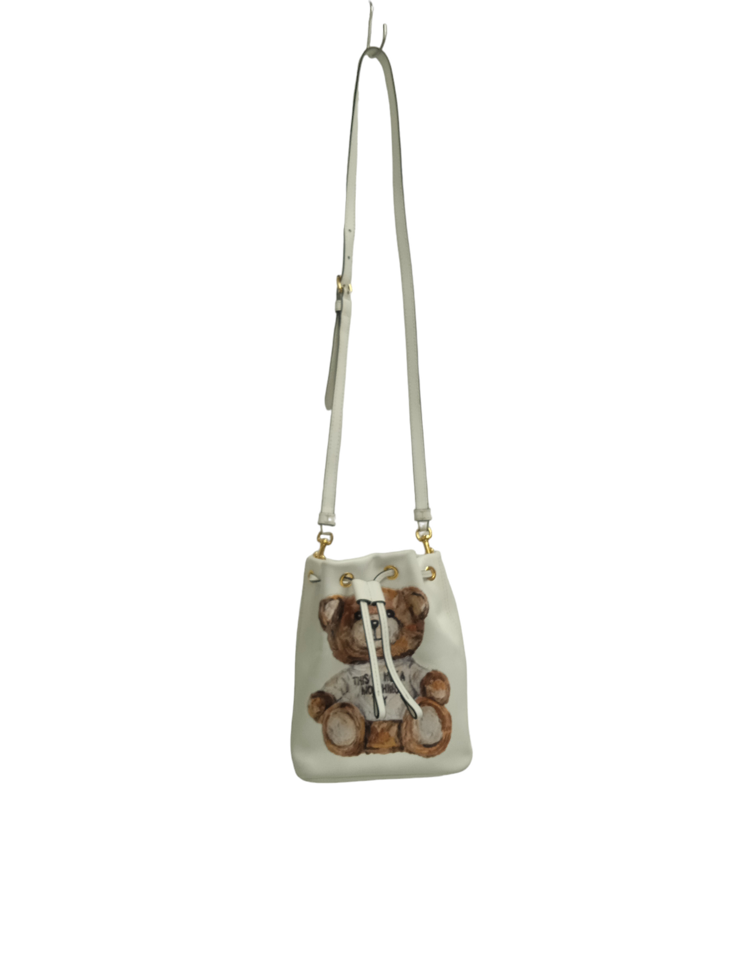 MOSCHINO SHOULDER BAG WHITE RANK (A)