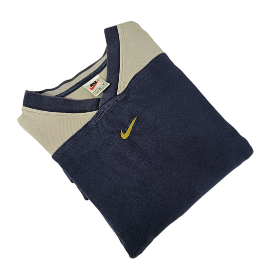 NIKE 90s Sweat SIZE L Mens Blue/White