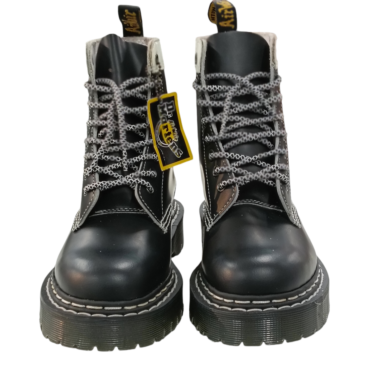 Dr.Martens Short Boots Mens Black/White Size 38 27336009