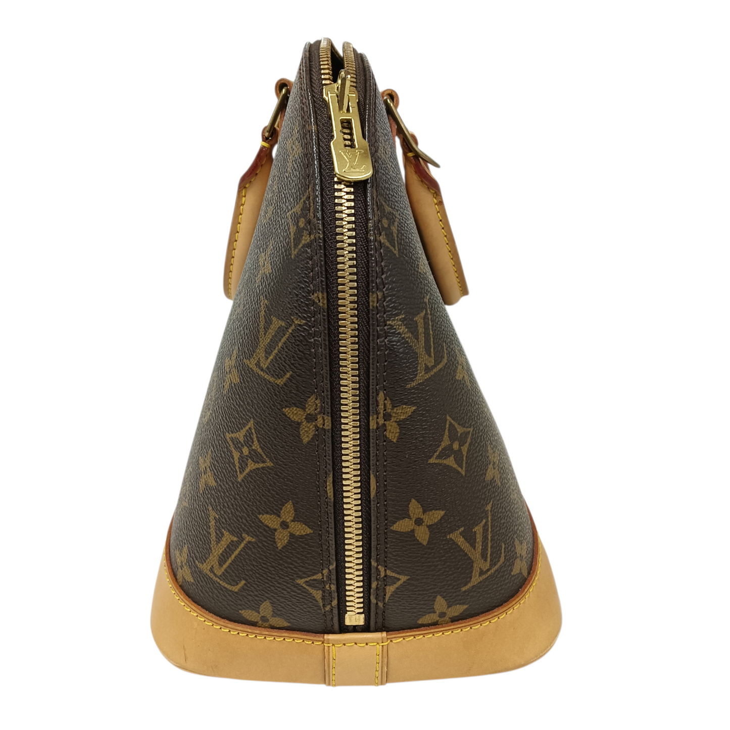 LOUIS VUITTON Handbag monogram M51130 Brown Scratch BA0011