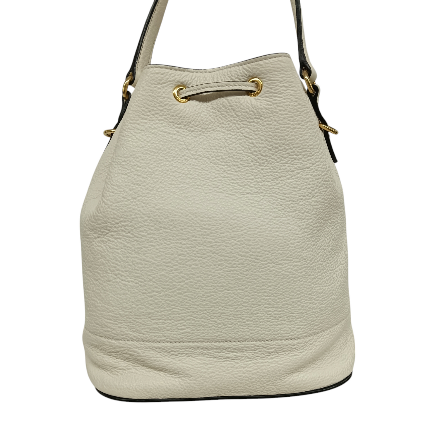 PRADA 3WAY Bag 1BE018 Rank (AB) White 31D With Box