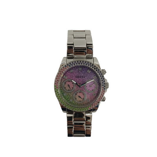 GUESS Wrist Watch GW0483L1 Ladies Silver Tone Analog