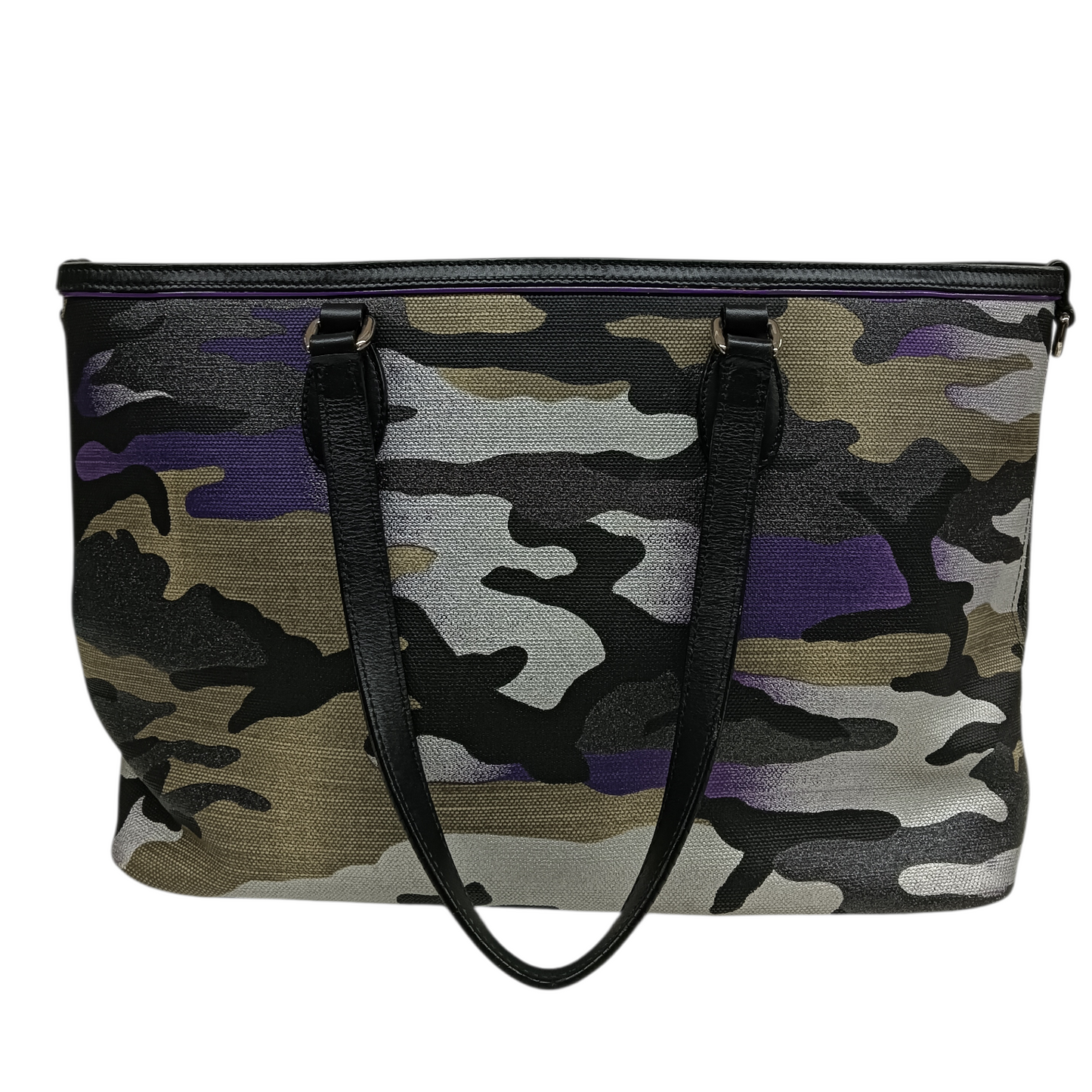 Christian Dior Shoulder Bag Purple/Black 10-B0-1111