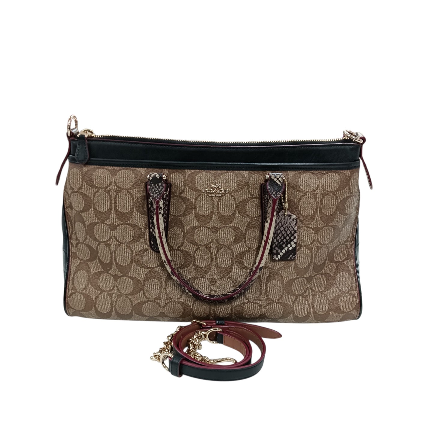COACH 2Way Bag Brown F38413