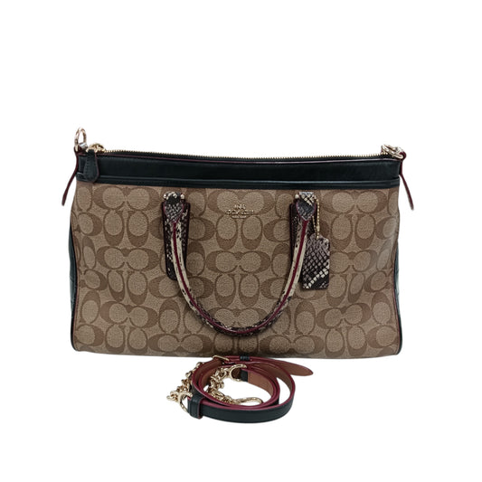 COACH 2Way Bag Brown F38413