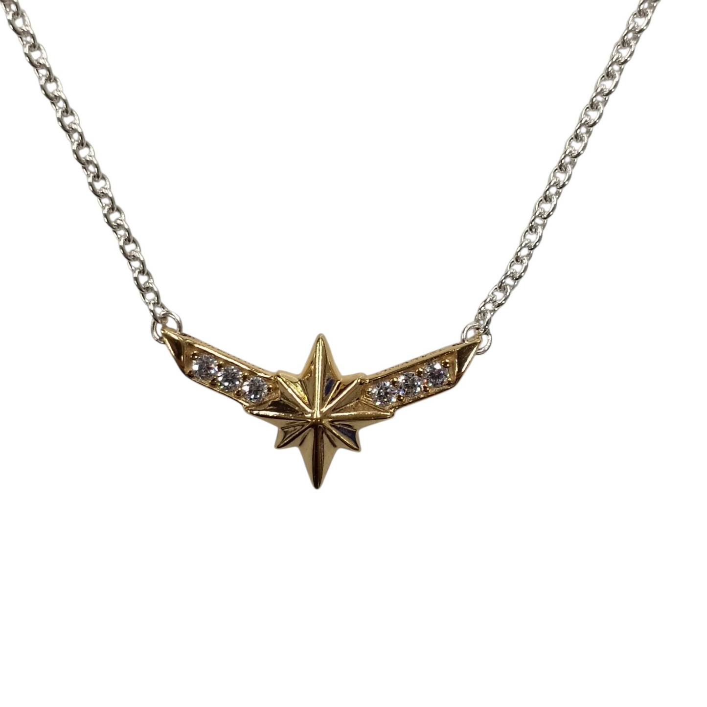 PANDORA Necklace Silver/Gold Captain-Marvel 362745C01-50