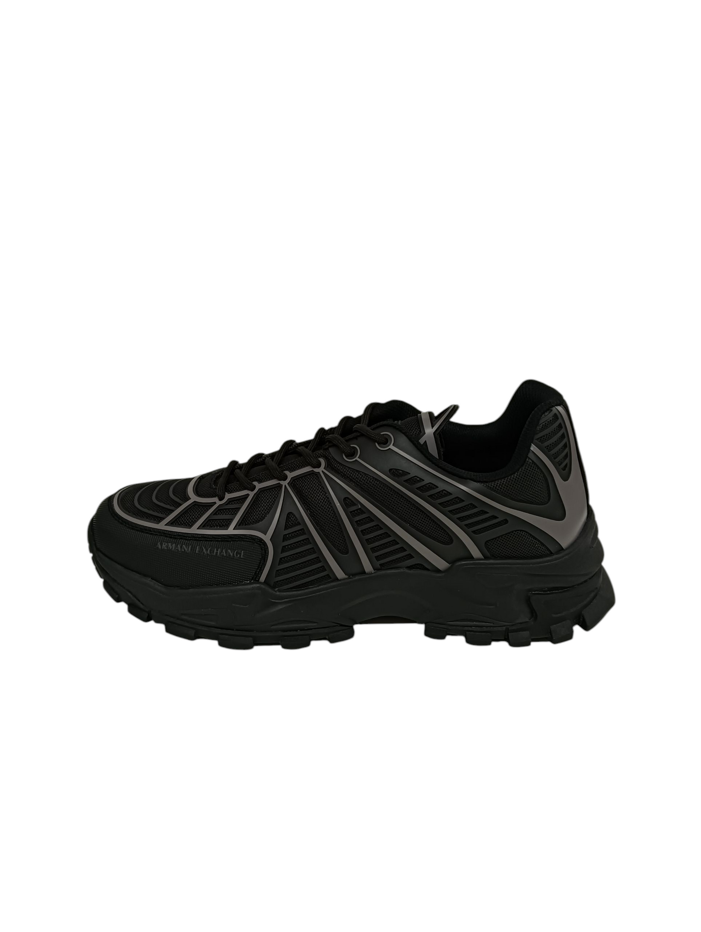 ARMANI EXCHANGE Sneaker Size 42 XV907 Mens Black