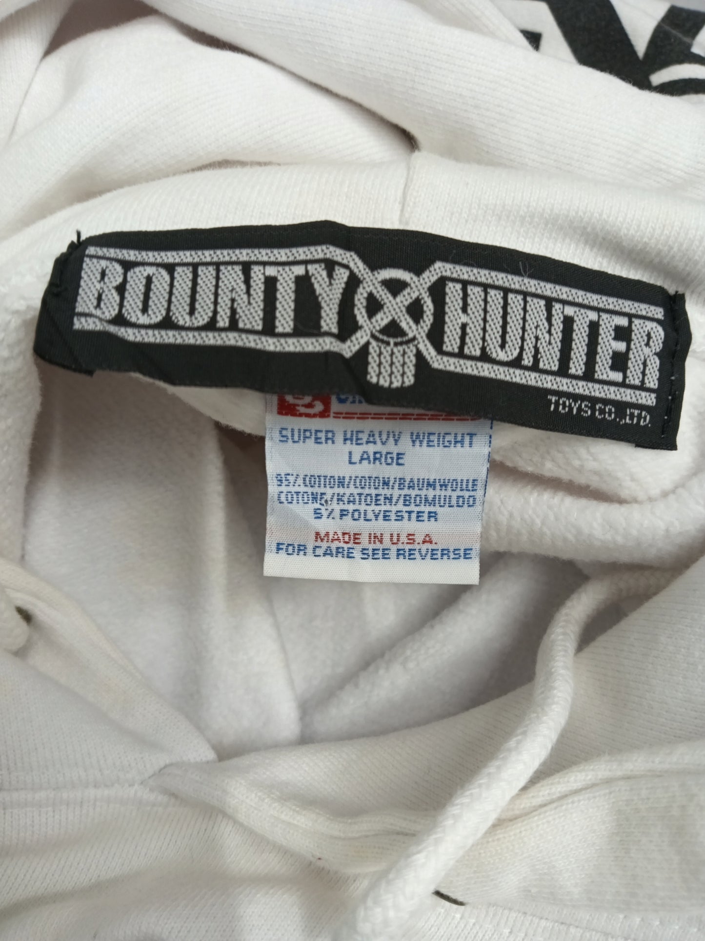 BOUNTY HUNTER PARKER SIZE L MENS WHITE