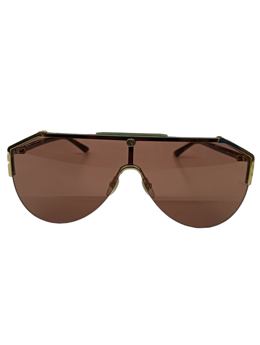 GUCCI Sunglasses GG0584S 003 Brown/Gold
