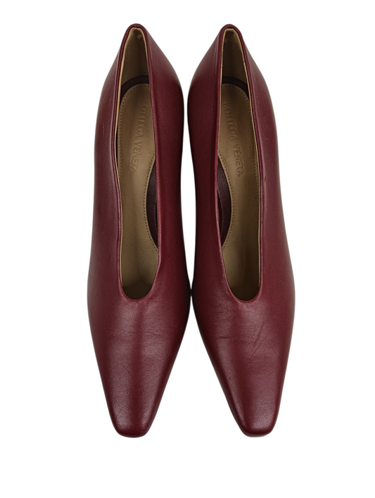 BOTTEGA VENETA Pumps 37 Red Wine