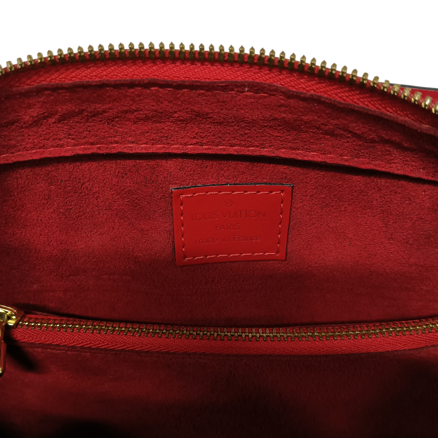 LOUIS VUITTON Handbag Epi Pont Neuf M52057 Red Stain/Damage  M11917