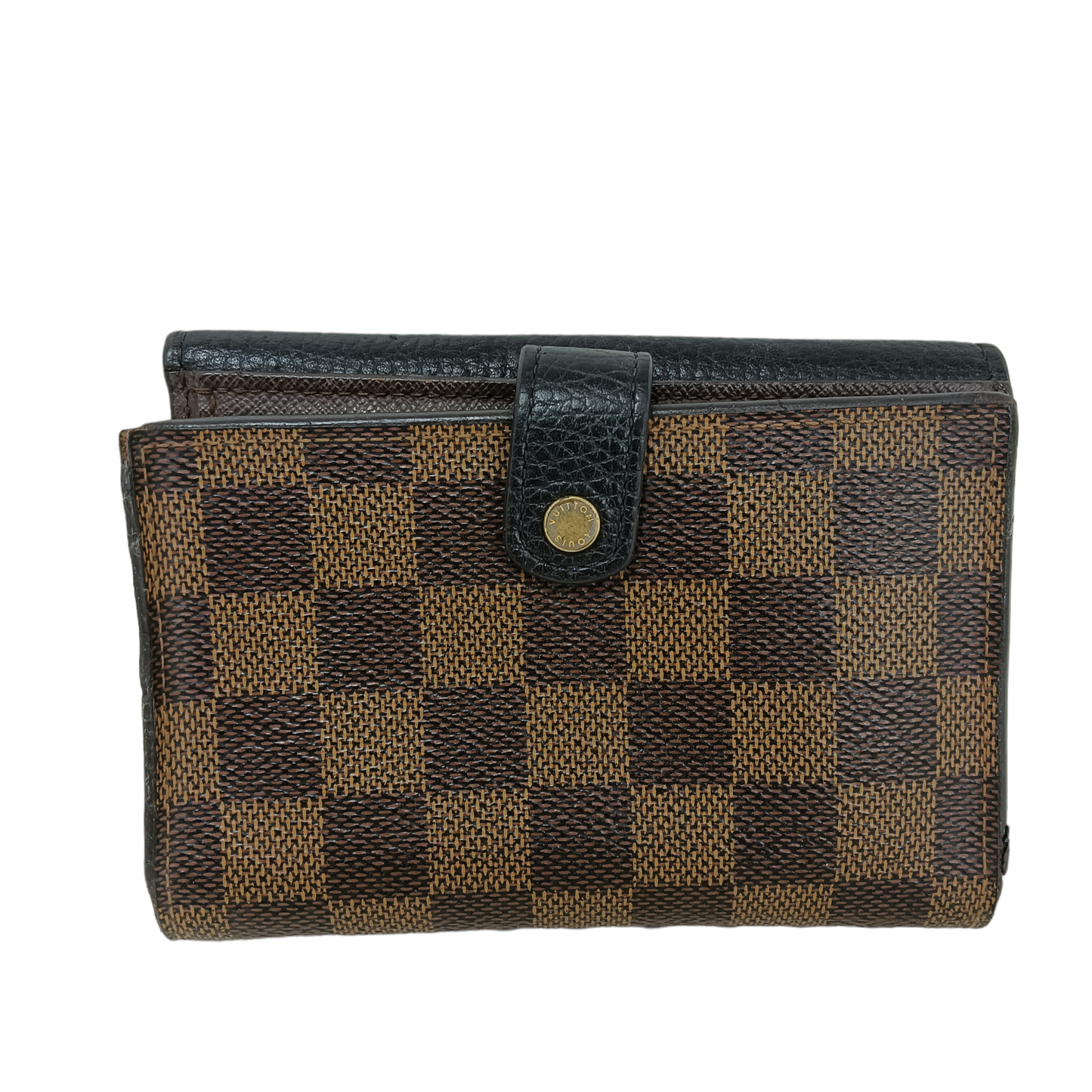 LOUIS VUITTON Wallet Damier N60044 Brown SP0147 *Syticky*