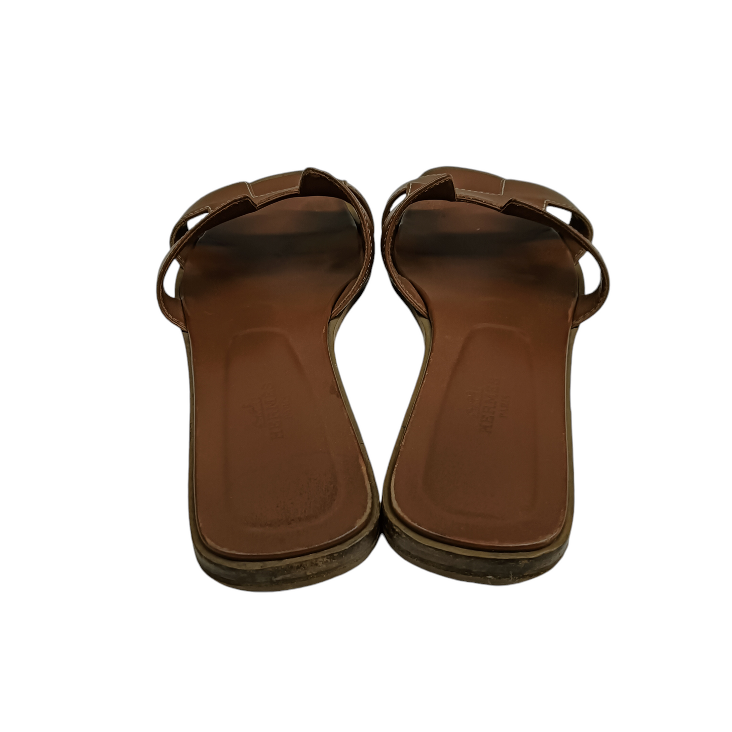 HERMES Sandal 38 Lady's Brown Oran PE 021056Z 2109