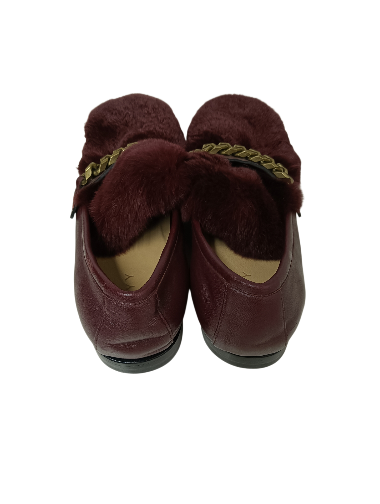 BOYY Shoes Size 42 Mens Red Wine Fur