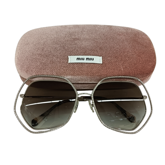 MIU MIU Sunglasses SMU58V Black Rank A
