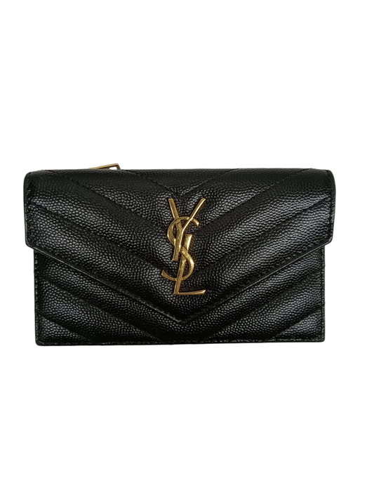 Saint Laurent Paris Wallet GUE12808.0622 Black