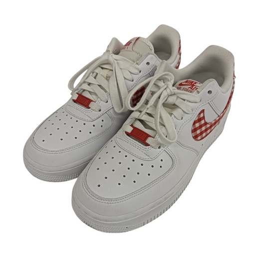 NIKE Sneaker 38 DZ2784-101 Lady's White/Red Rank(AB) Stain