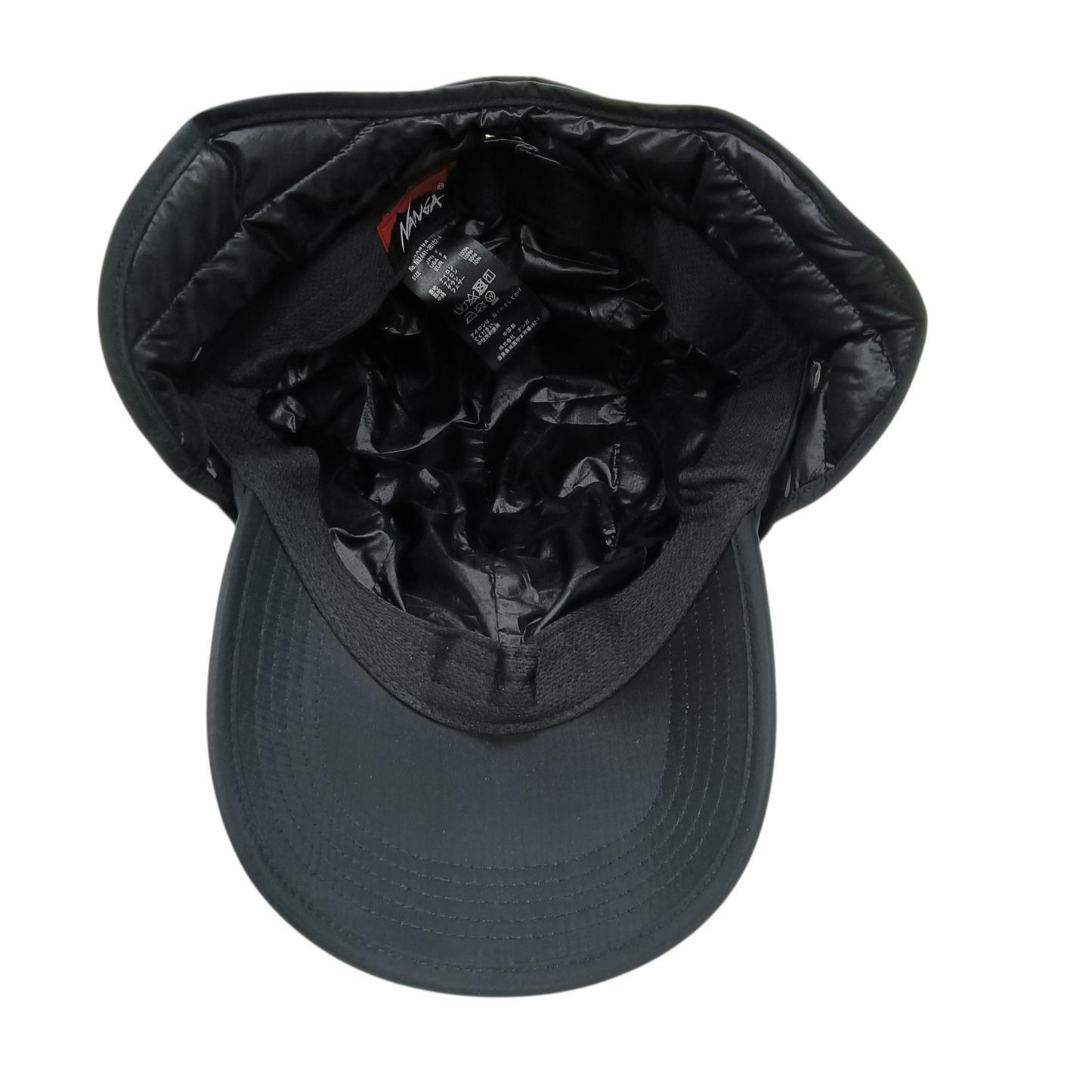 NANGA Cap Black Aurora Tax Brown DuckBill