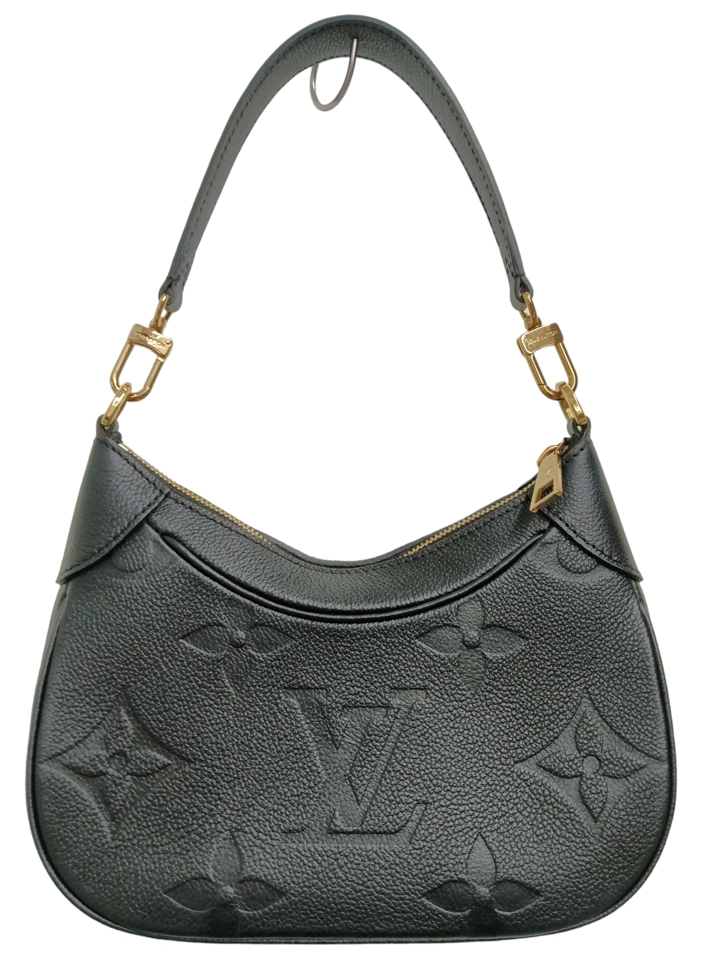 LOUIS VUITTON MONOGRAM EMPREINTE RFID BAGATELLE BLACK M46002