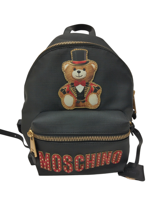 MOSCHINO RUCKSACK TEDDY BRAR BLACK RANK (B)