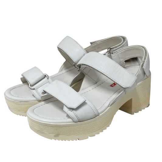 PRADA Sandal Size 35.5 Lady's White 3X5979