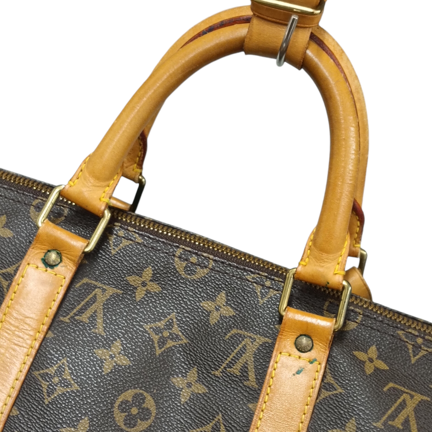 LOUIS VUITTON Travel Bag Monogram M41426 Rack C Brown SD0991