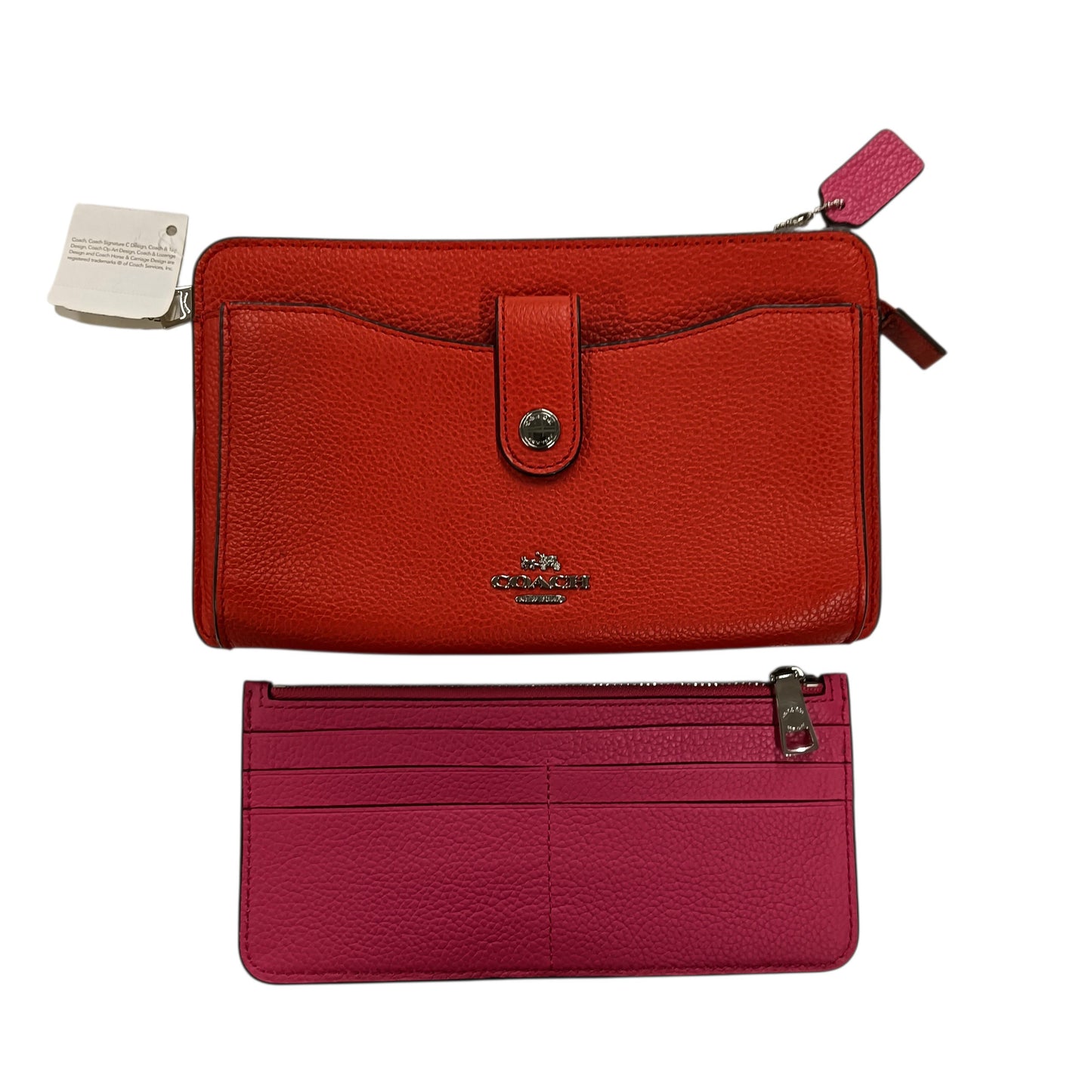 COACH Shoulder Bag Red 64798