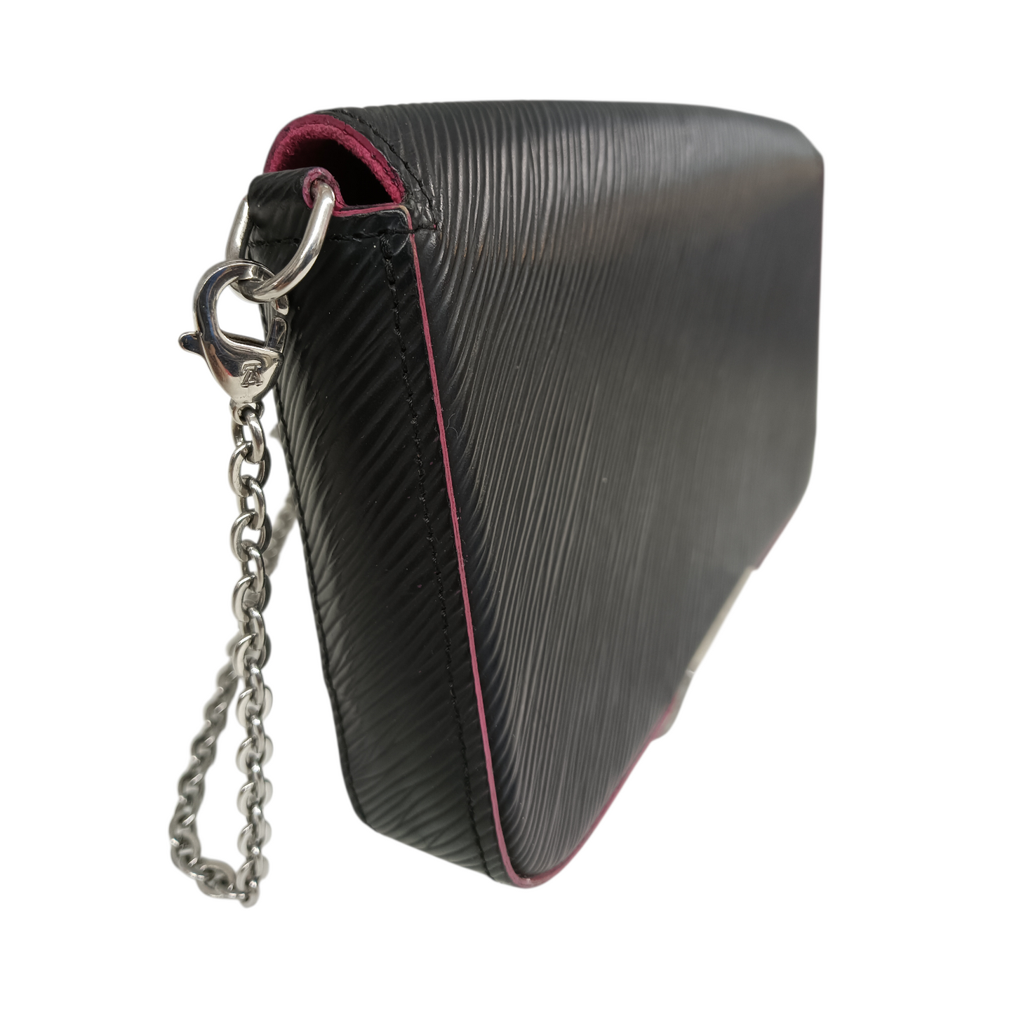 LOUIS VUITTON Shoulder Bag EPI M64579 Black*Scratch*