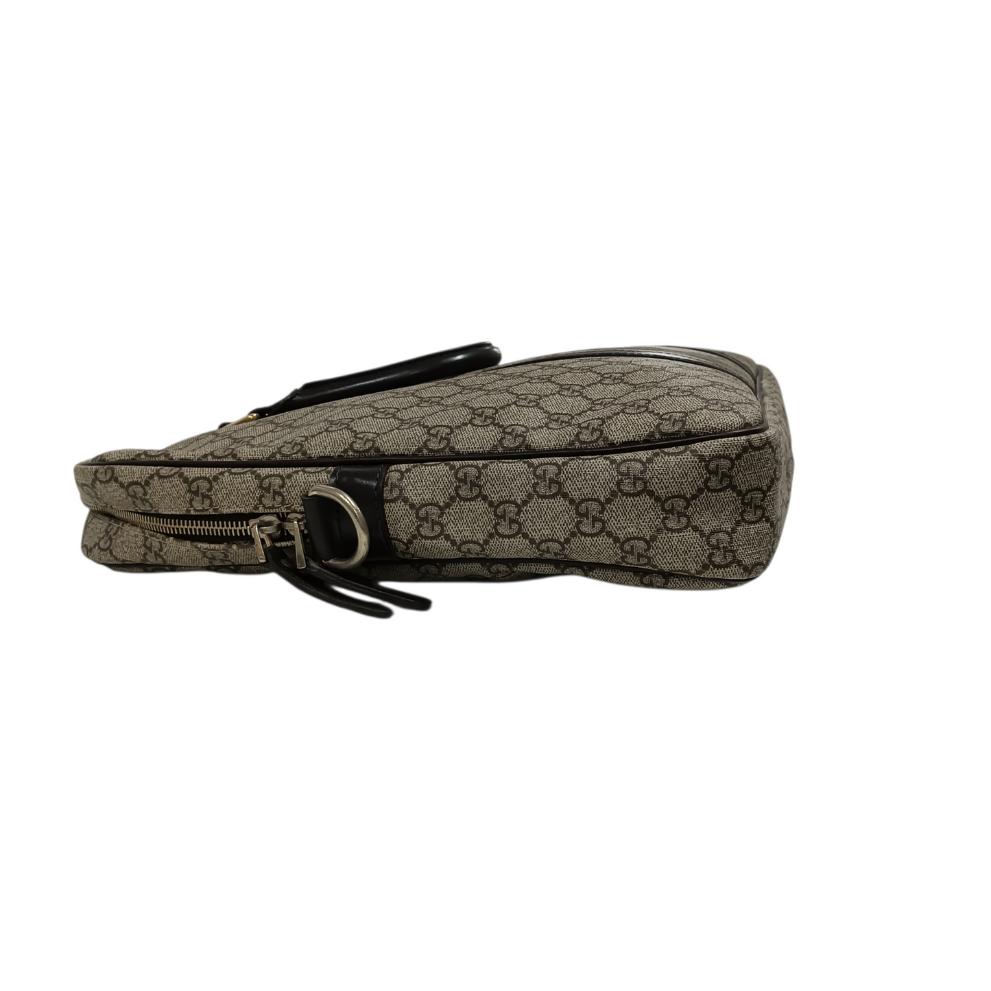 GUCCI 2WAY Bag 208483 Gray Scratch
