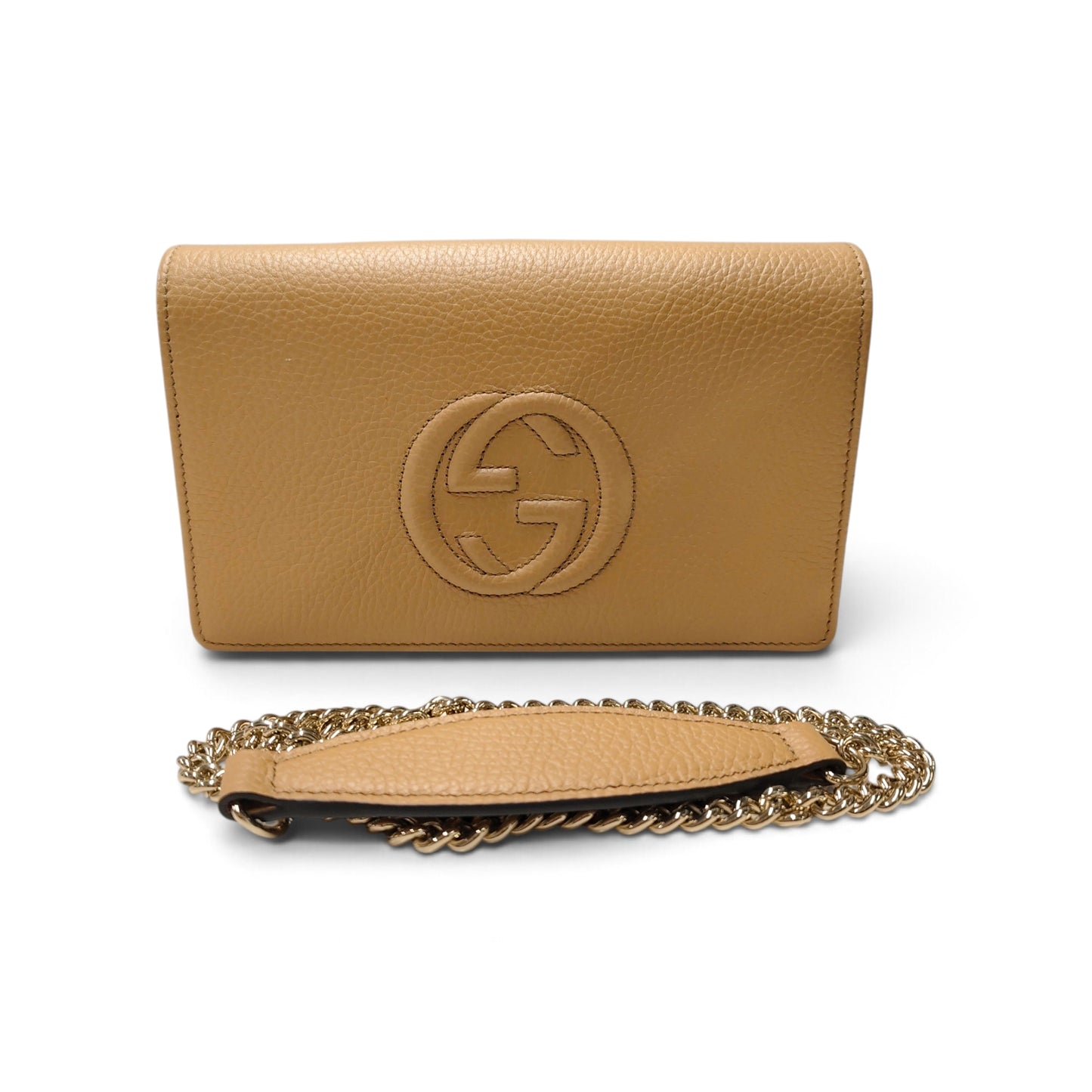 GUCCI Shoulder Bag 598211-496334 Brown Rank AB