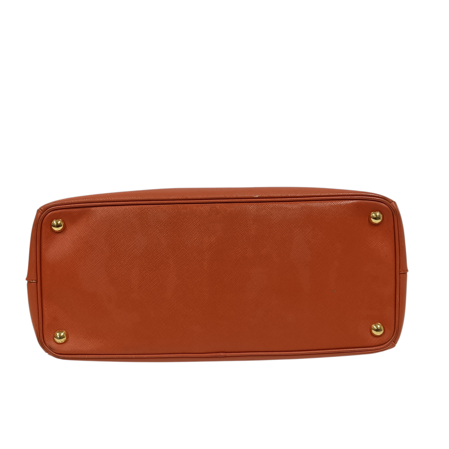 PRADA Handbag Orange Stain