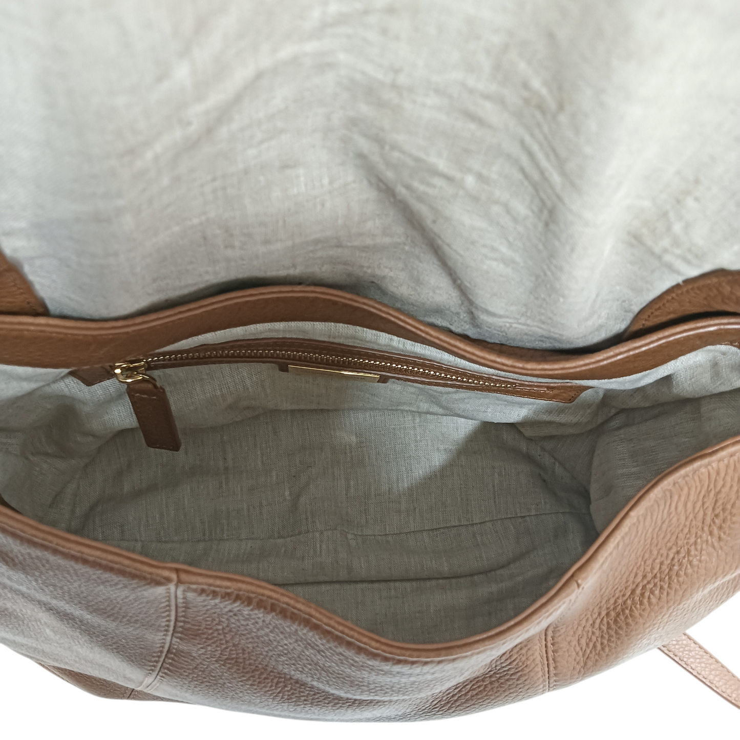 MICHAEL KORS 2Way Shoulder Bag Brown/Gold