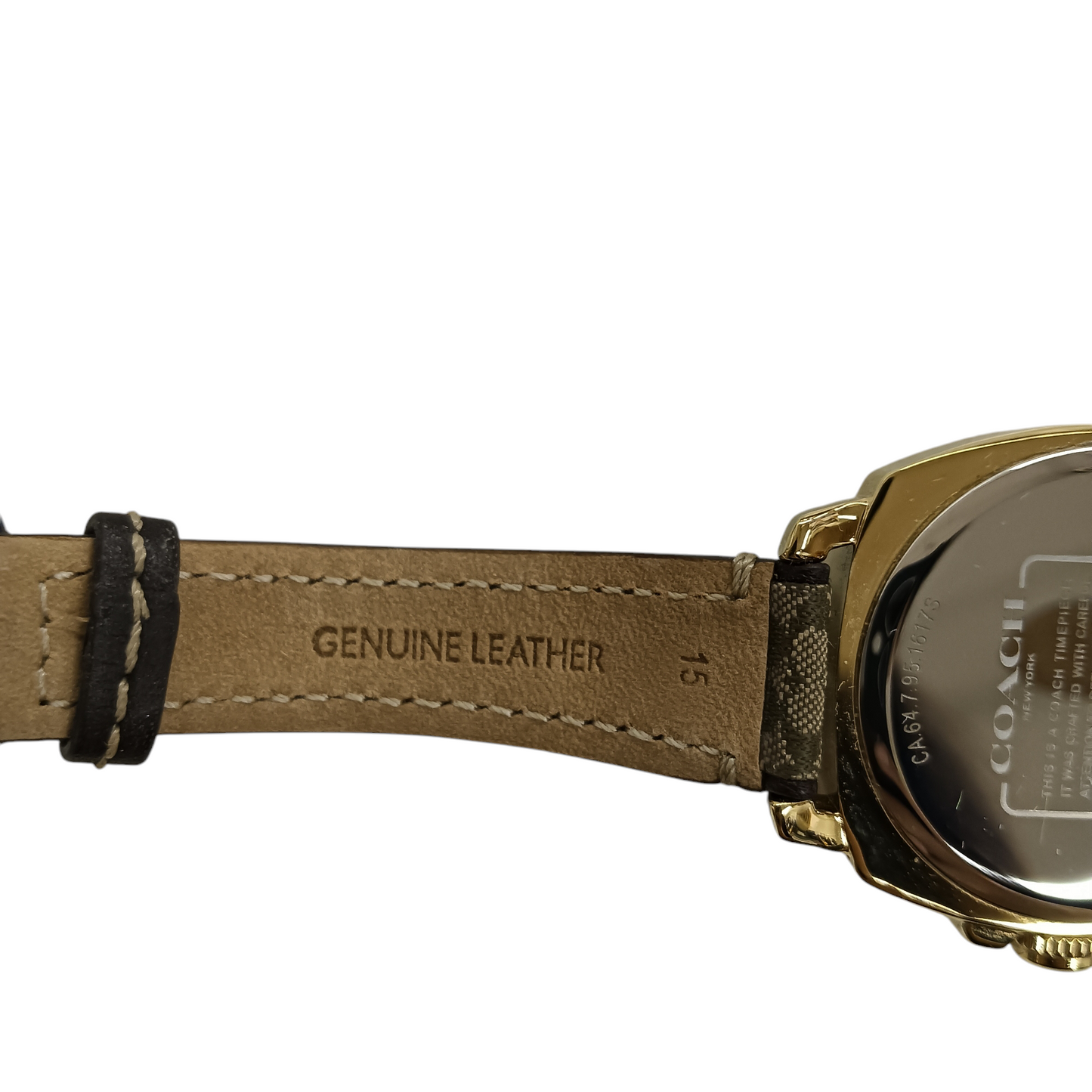 COACH WRIST WATCH Gold CA.61.7.95.1617s Rank (A)