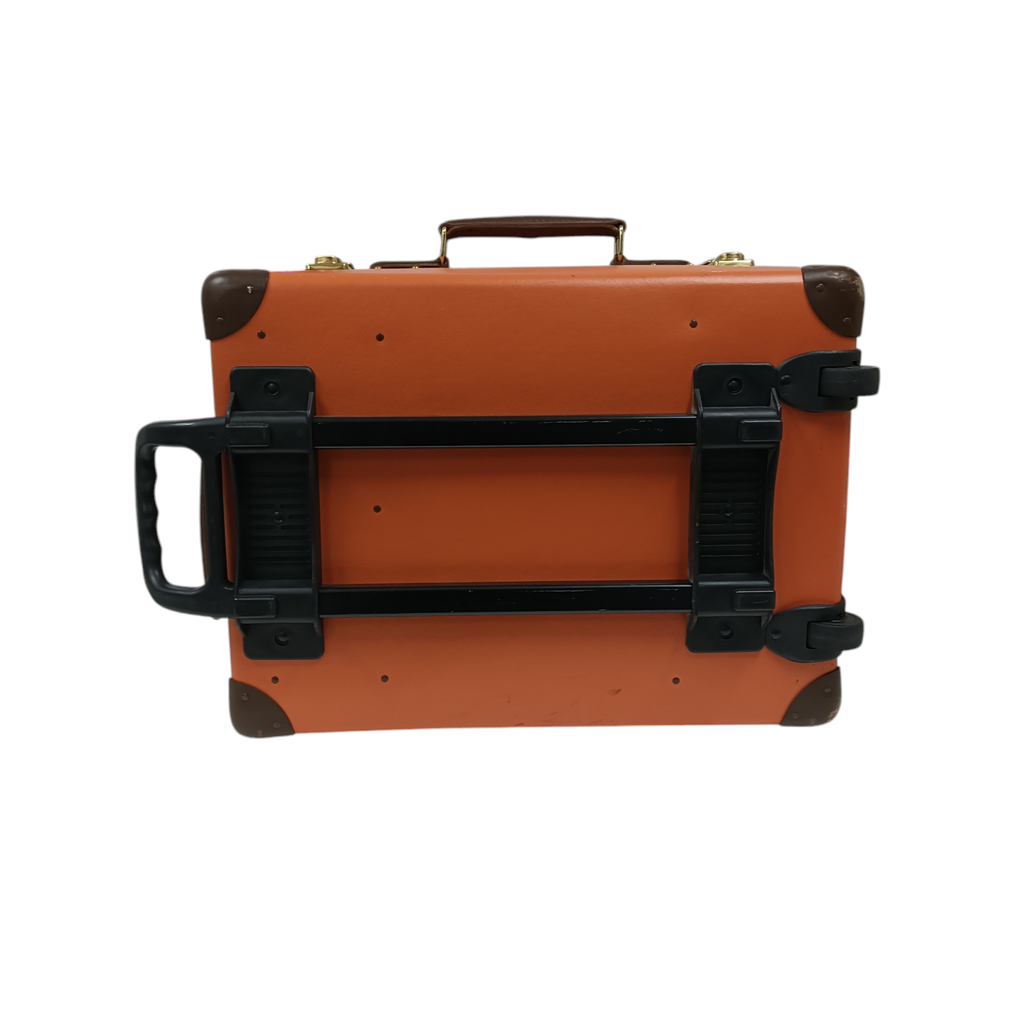 GLOBE-TROTTER Carry Bag Orange MADE IN ENGLAND