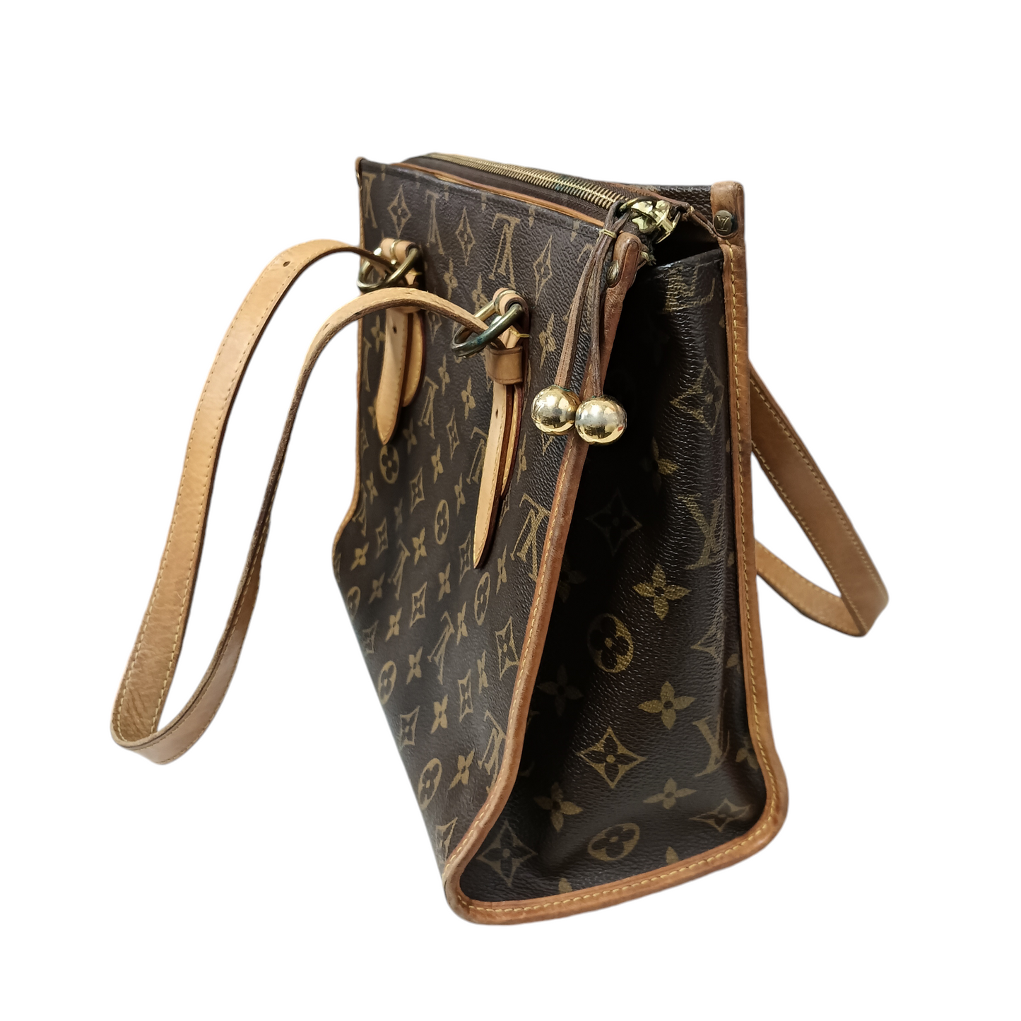 LOUIS VUITTON Shoulder Bag Monogram Brown Popincort M40007