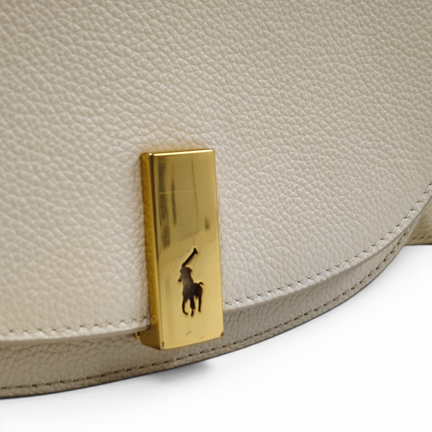 POLO RALPH LAUREN Shoulder Bag Polo id White Rank A