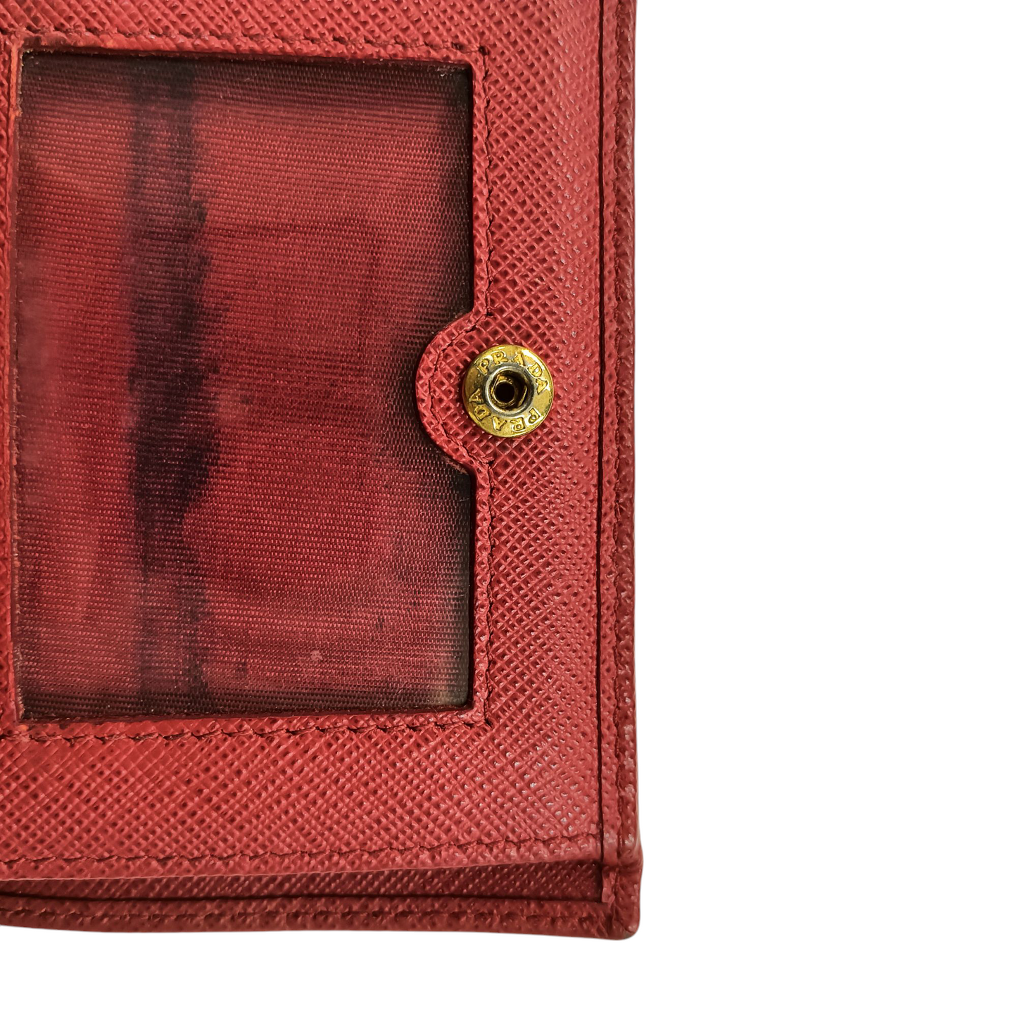 PRADA Wallet 42A Red