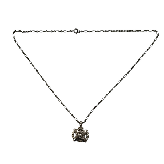 Georg Jensen Necklace Silver Pendant/1998