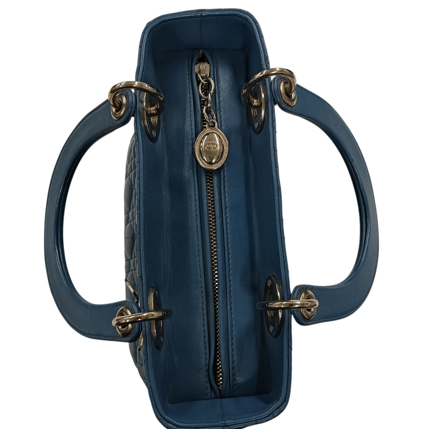 Christian Dior 2WAY Bag Sky Blue 17-B0-1111