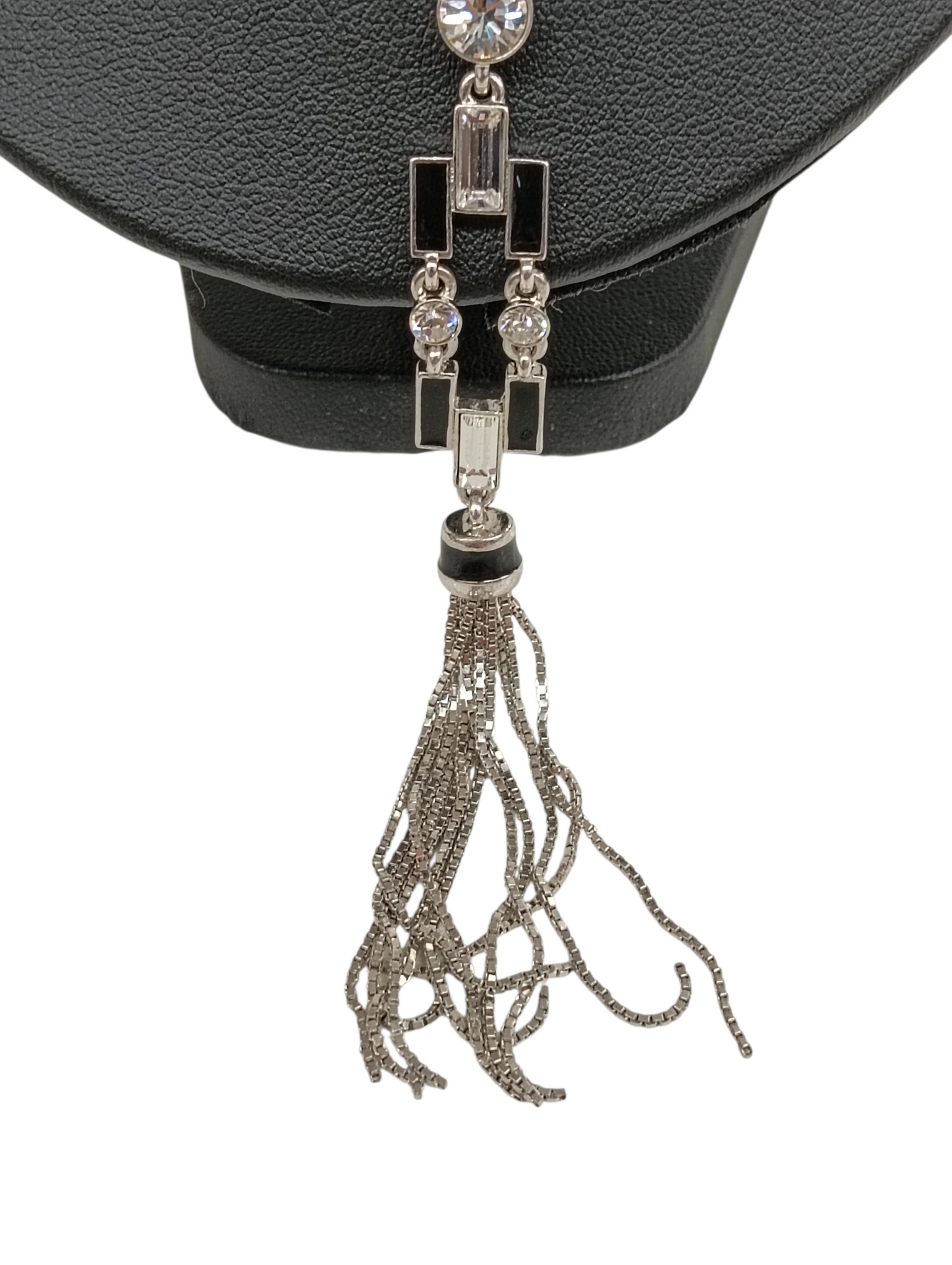 GIVENCHY Necklace Silver/ Black