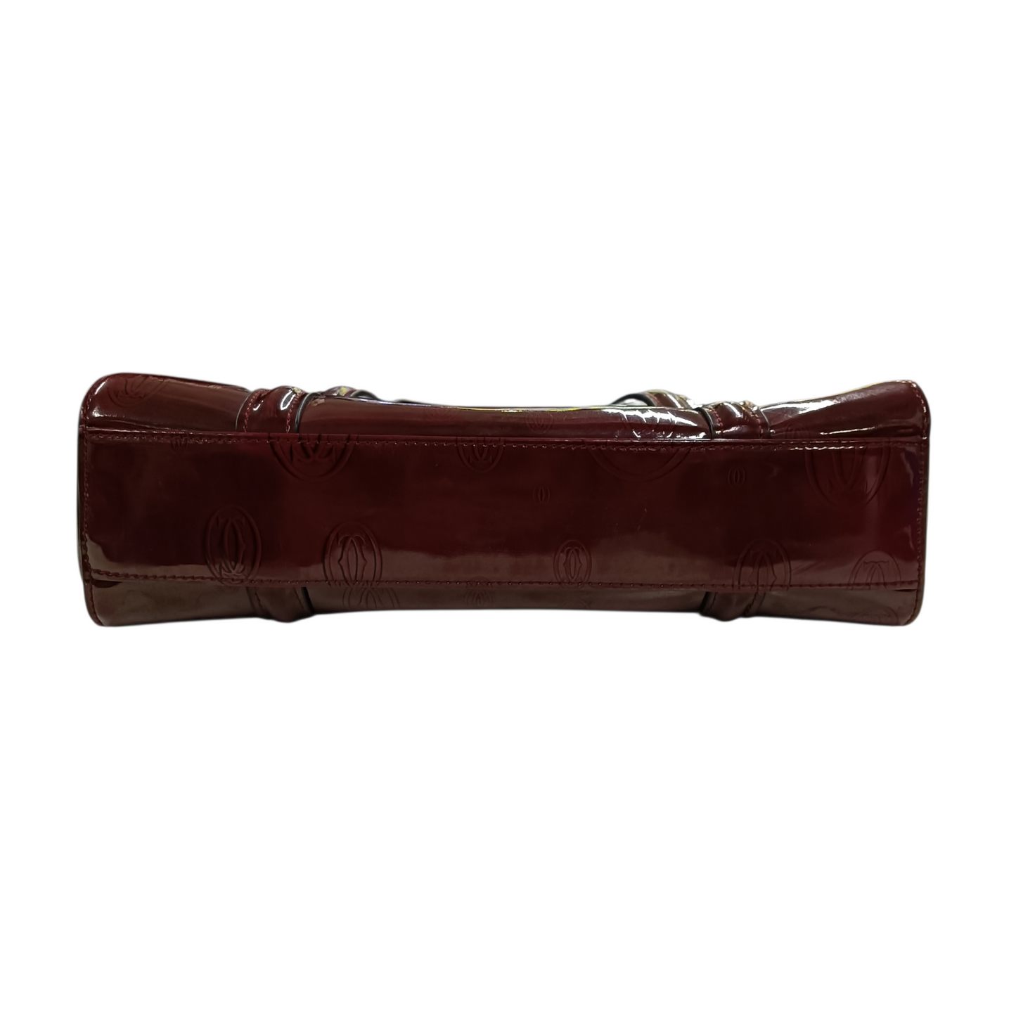 Cartier Shoulder Bag Red Stain/Damage