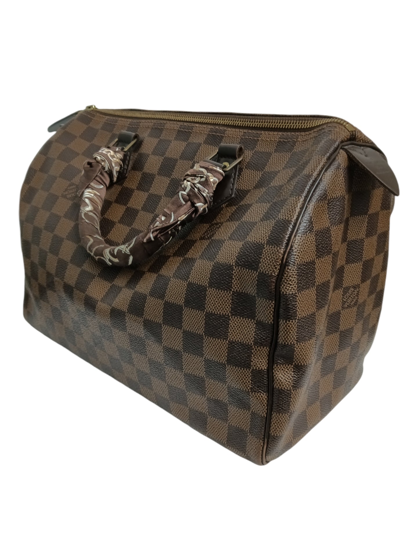 LOUIS VUITTON HANDBAG DAMIER BROWN N41364 DAMAGE