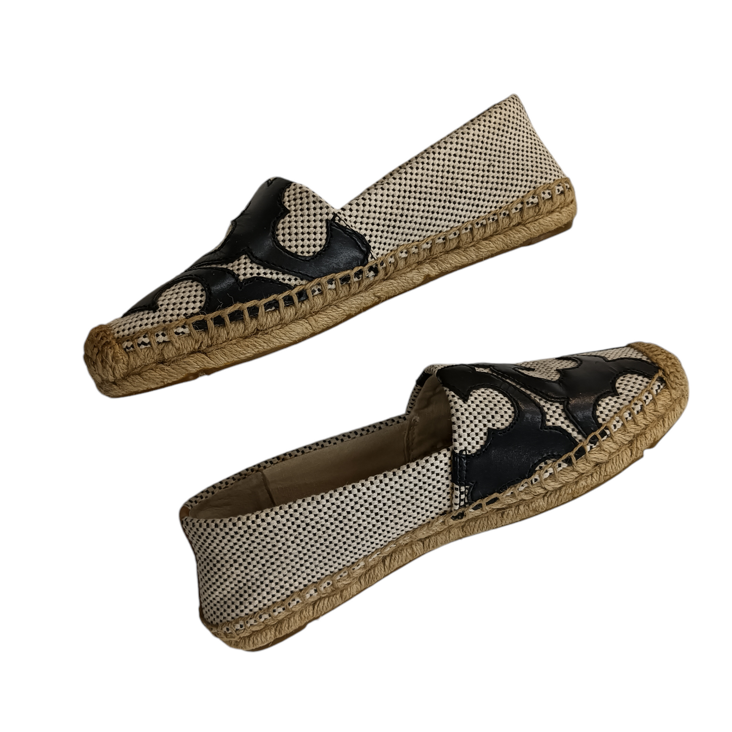 TORY BURCH ESPADRILLE LADY'S SIZE 38 BEIGE