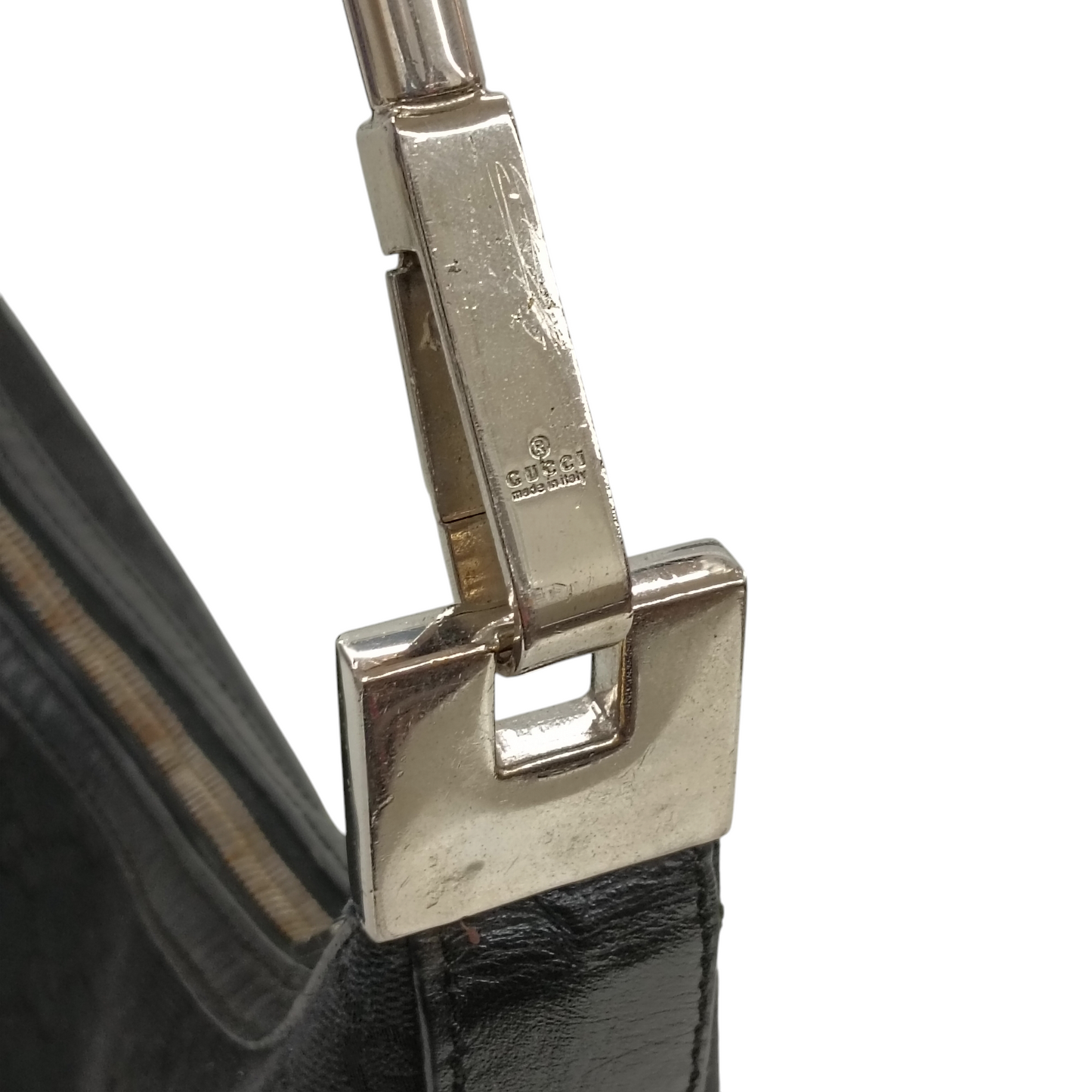 GUCCI One Shoulder Bag 001.3814 Rank(BC) Black Stain Scratch