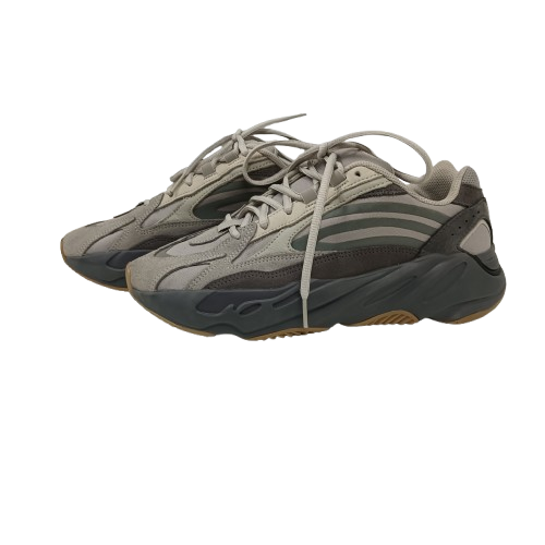 Adidas Sneaker 42.5 FU7914 Gray And Beige Yeezy Boost **Stain